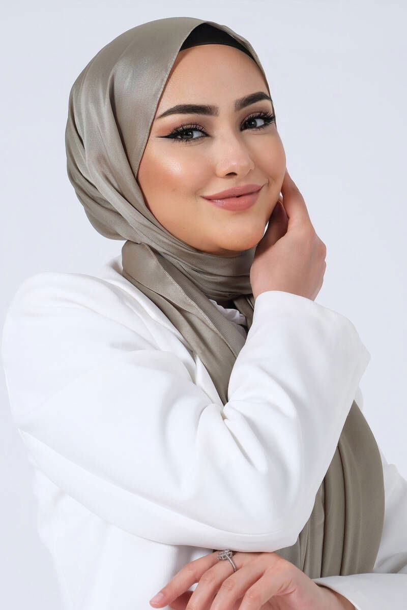 V-47 Kristal Saten Şal 