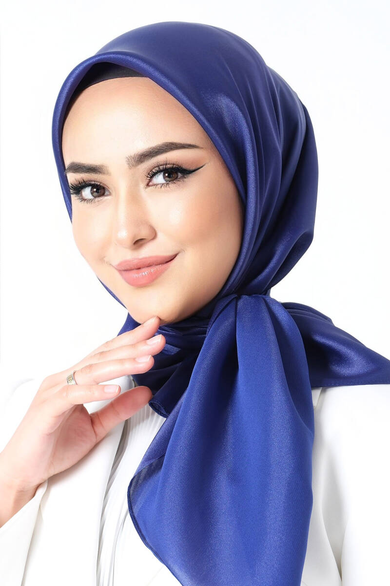 V-5 Kristal Saten Eşarp - harem