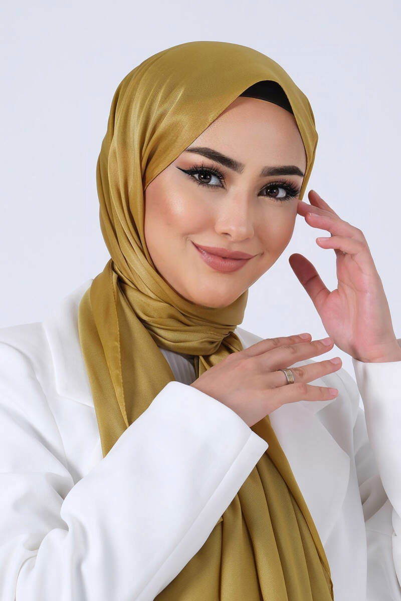 V-50 Kristal Saten Şal 