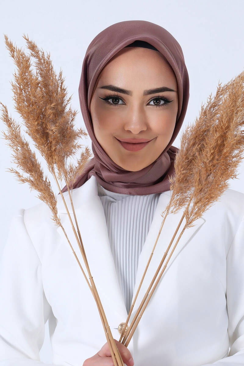 V-53 Kristal Saten Eşarp 