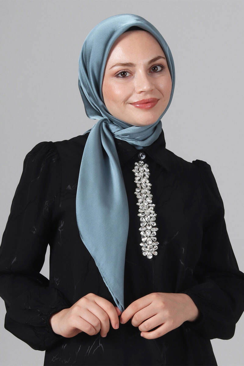 V-60 Como Saten Eşarp - harem