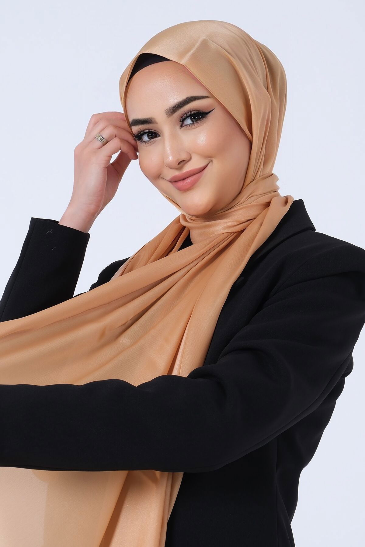 V-60 Kristal Saten Şal