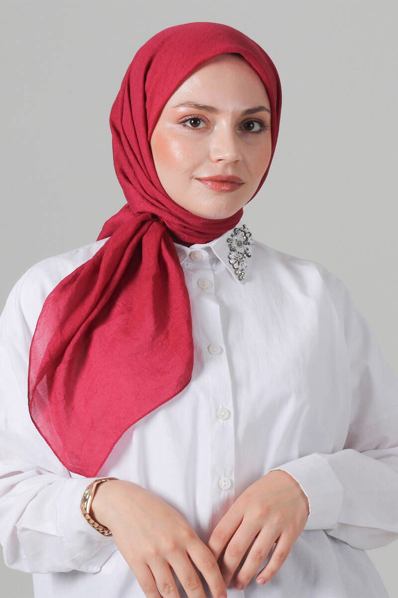 V-64 Eva Koton Eşarp 