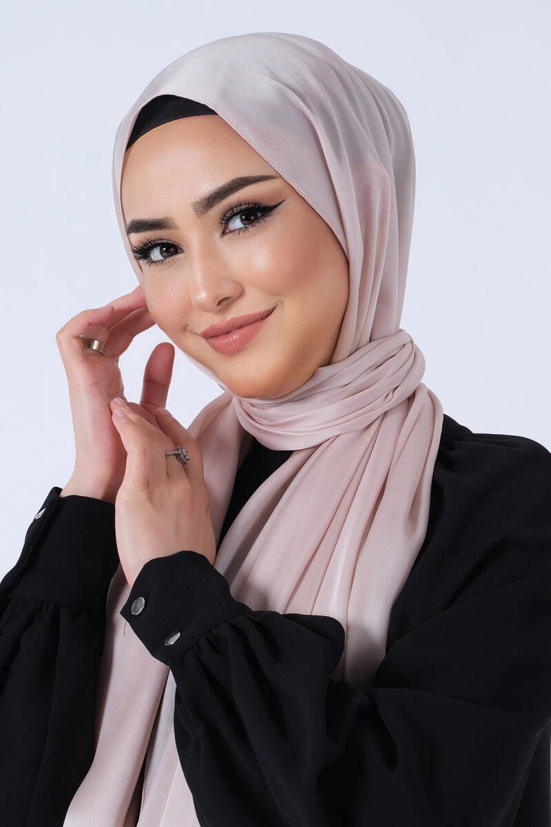 V-64 Kristal Saten Şal 