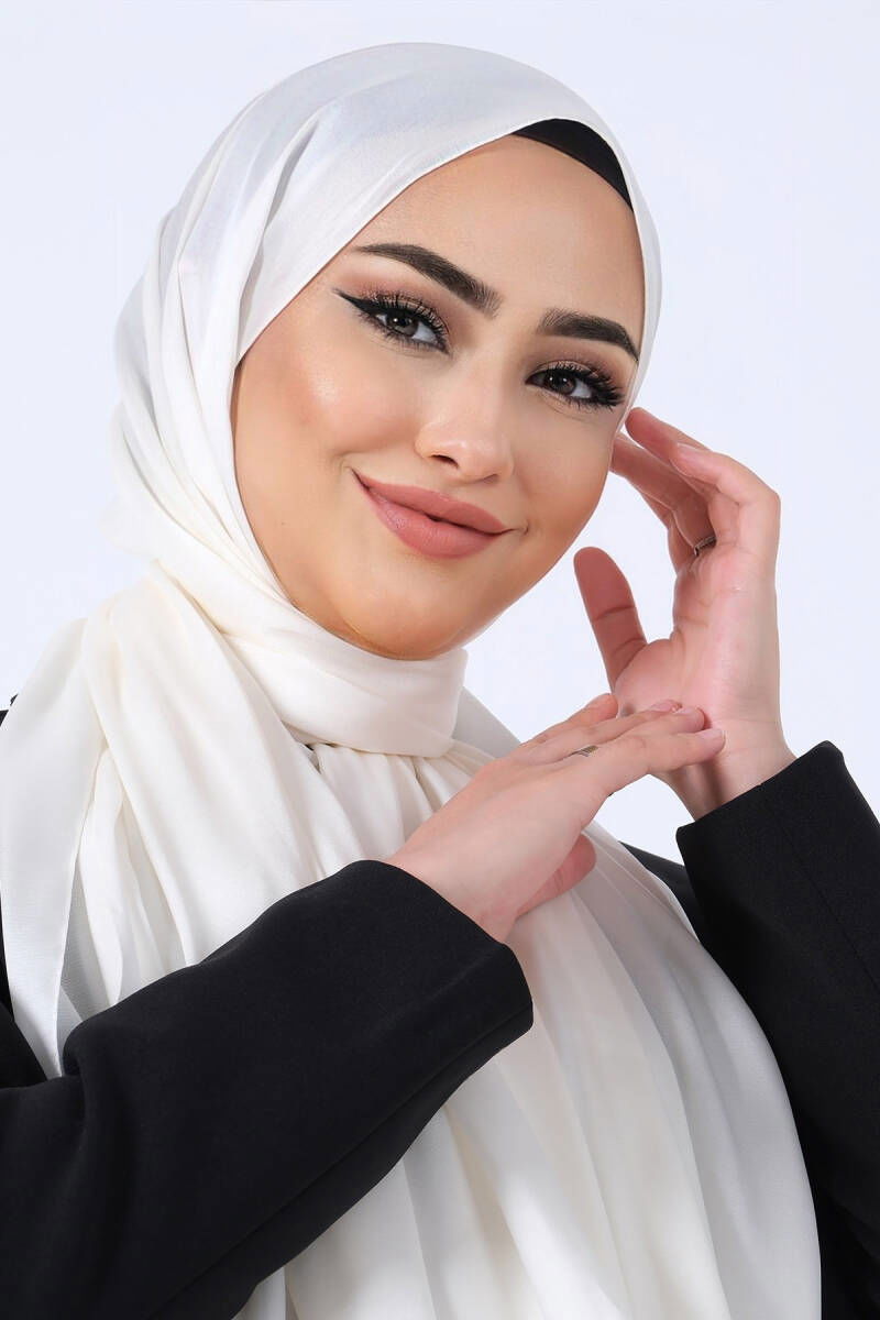 V-65 Kristal Saten Şal 