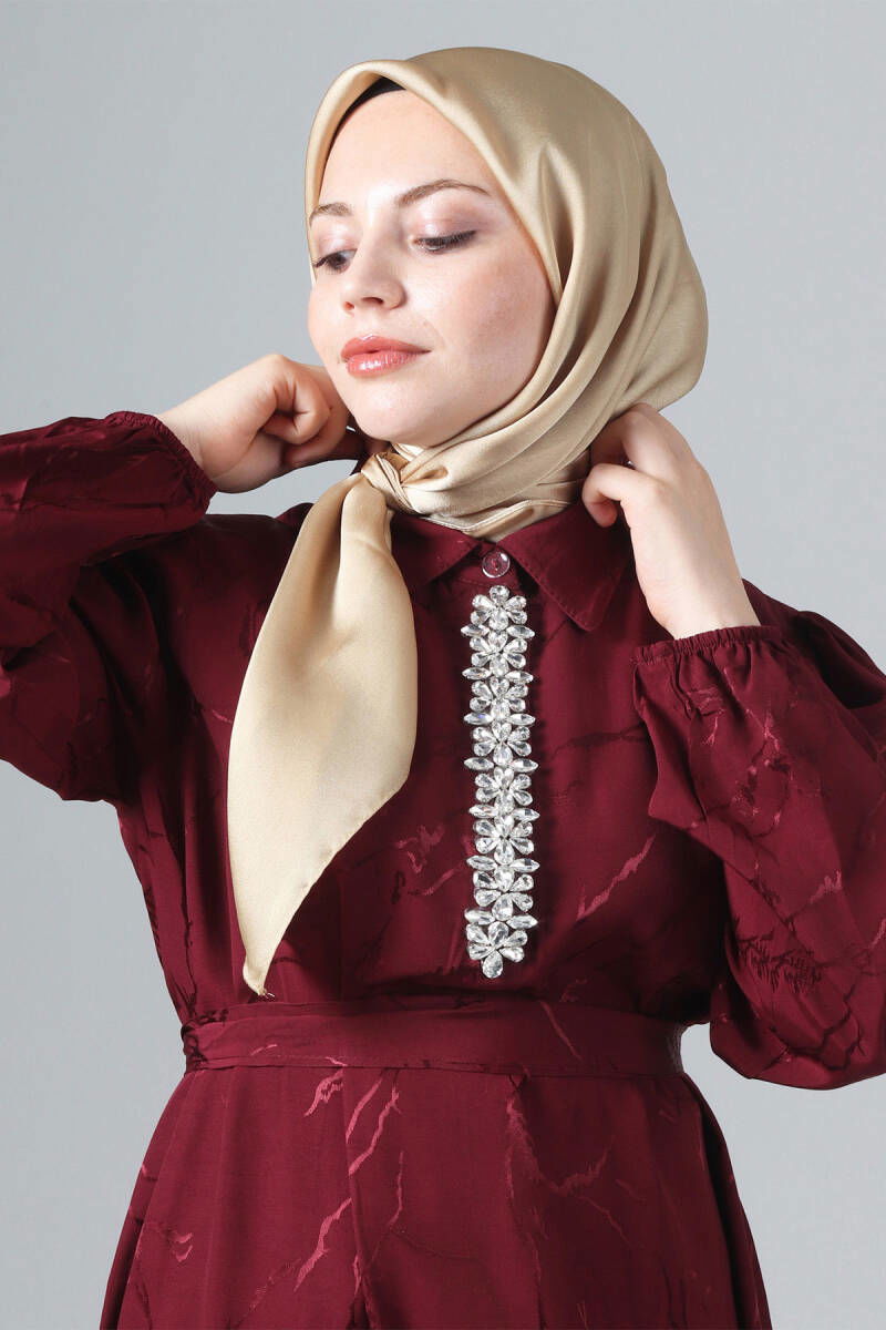 V-73 Como Saten Eşarp - harem