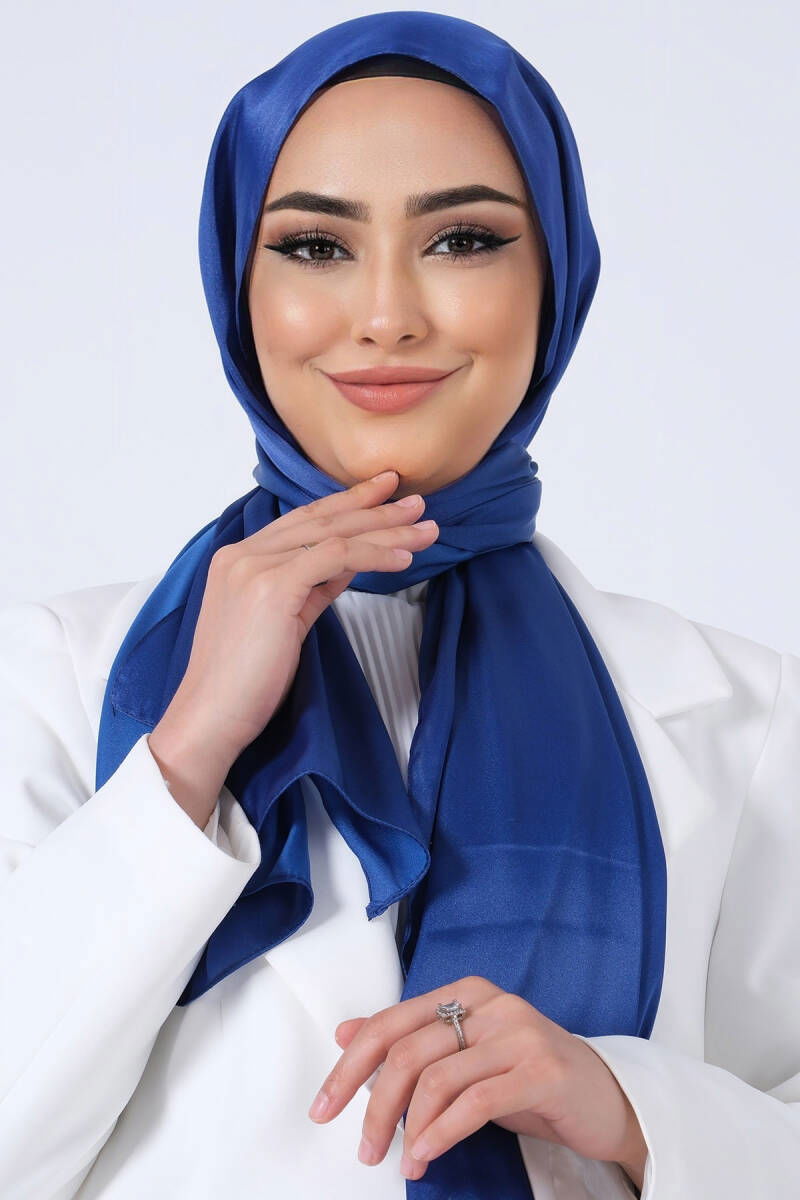 V-8 Kristal Saten Şal 