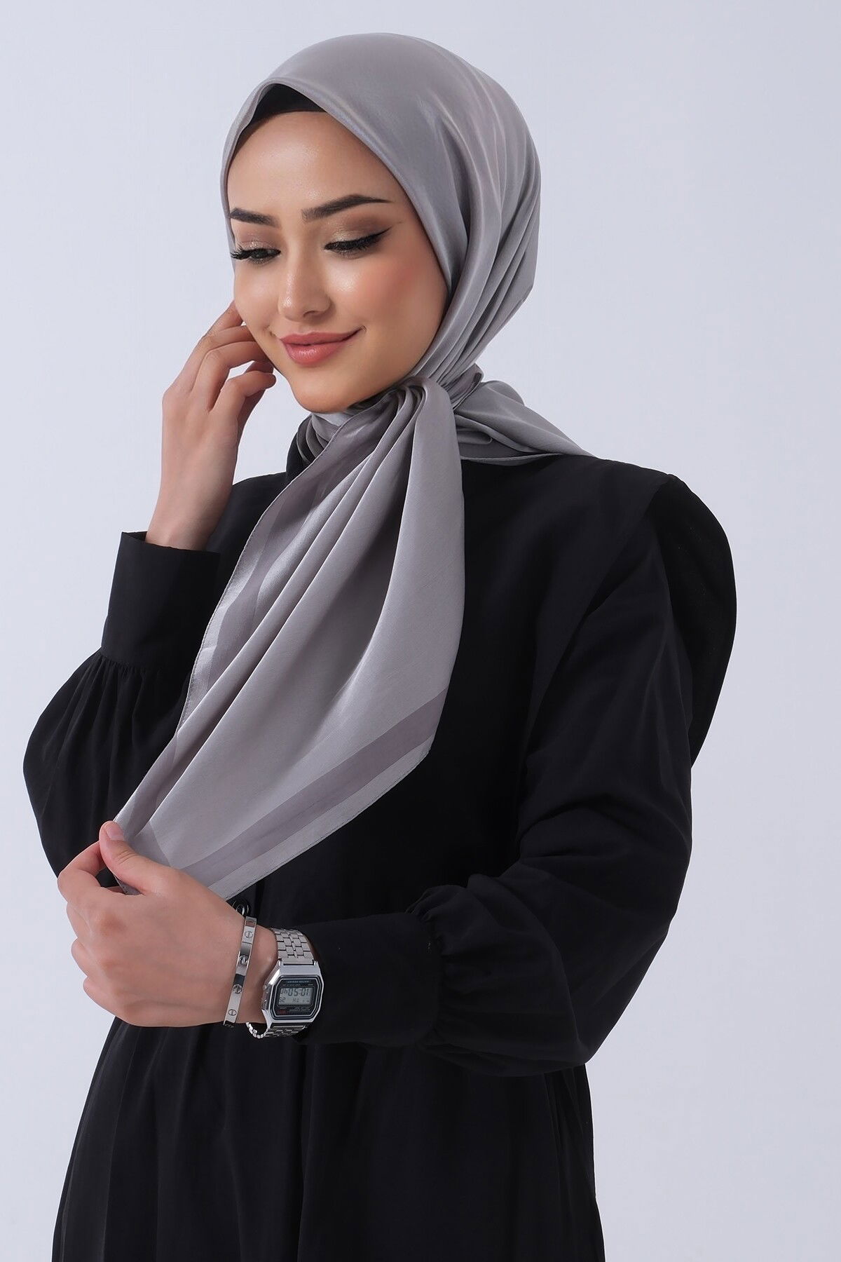 V-8 Melek Pamuk Eşarp - 4
