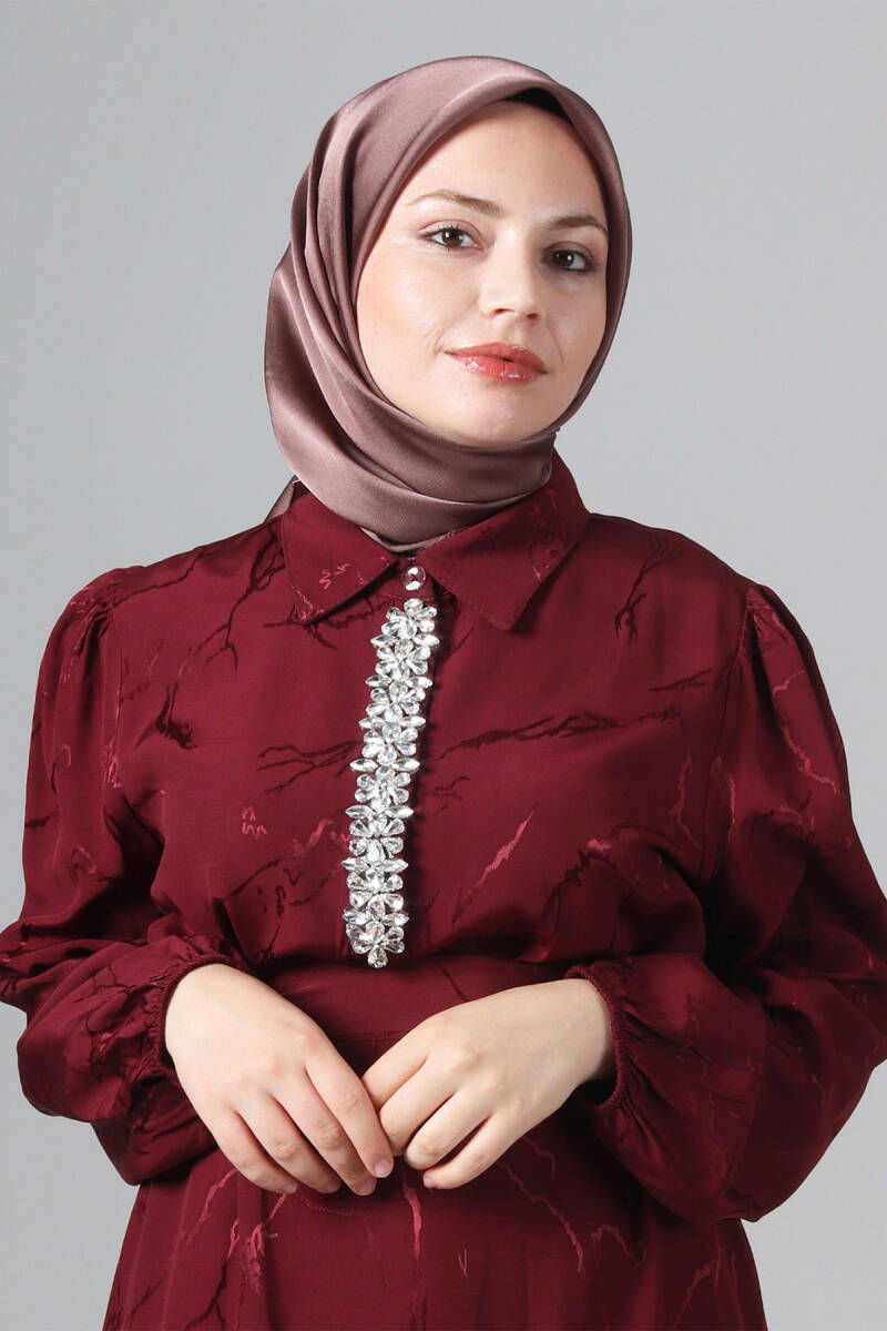 V-87 Como Saten Eşarp - harem