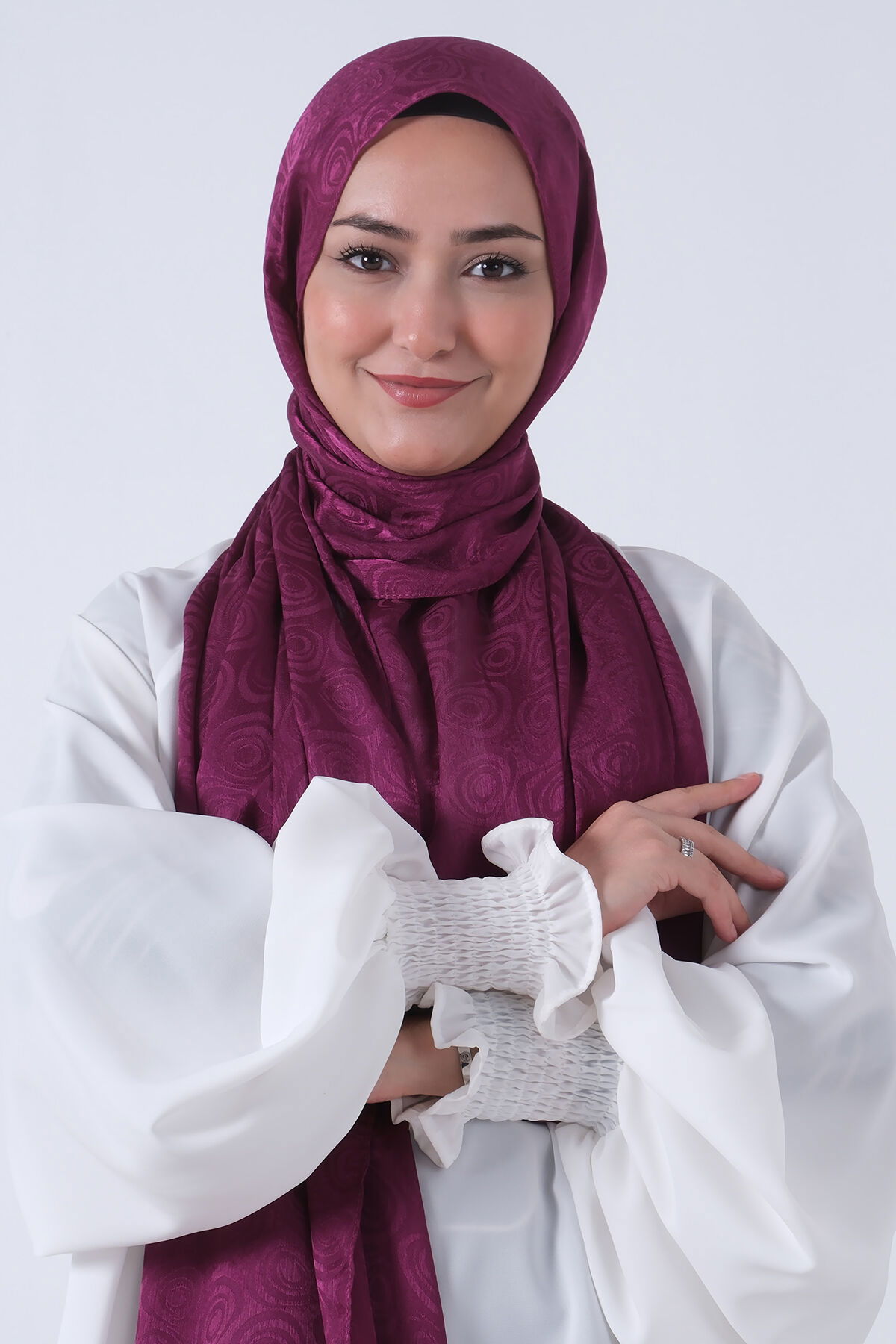 Violet Nefes Jakar Şal