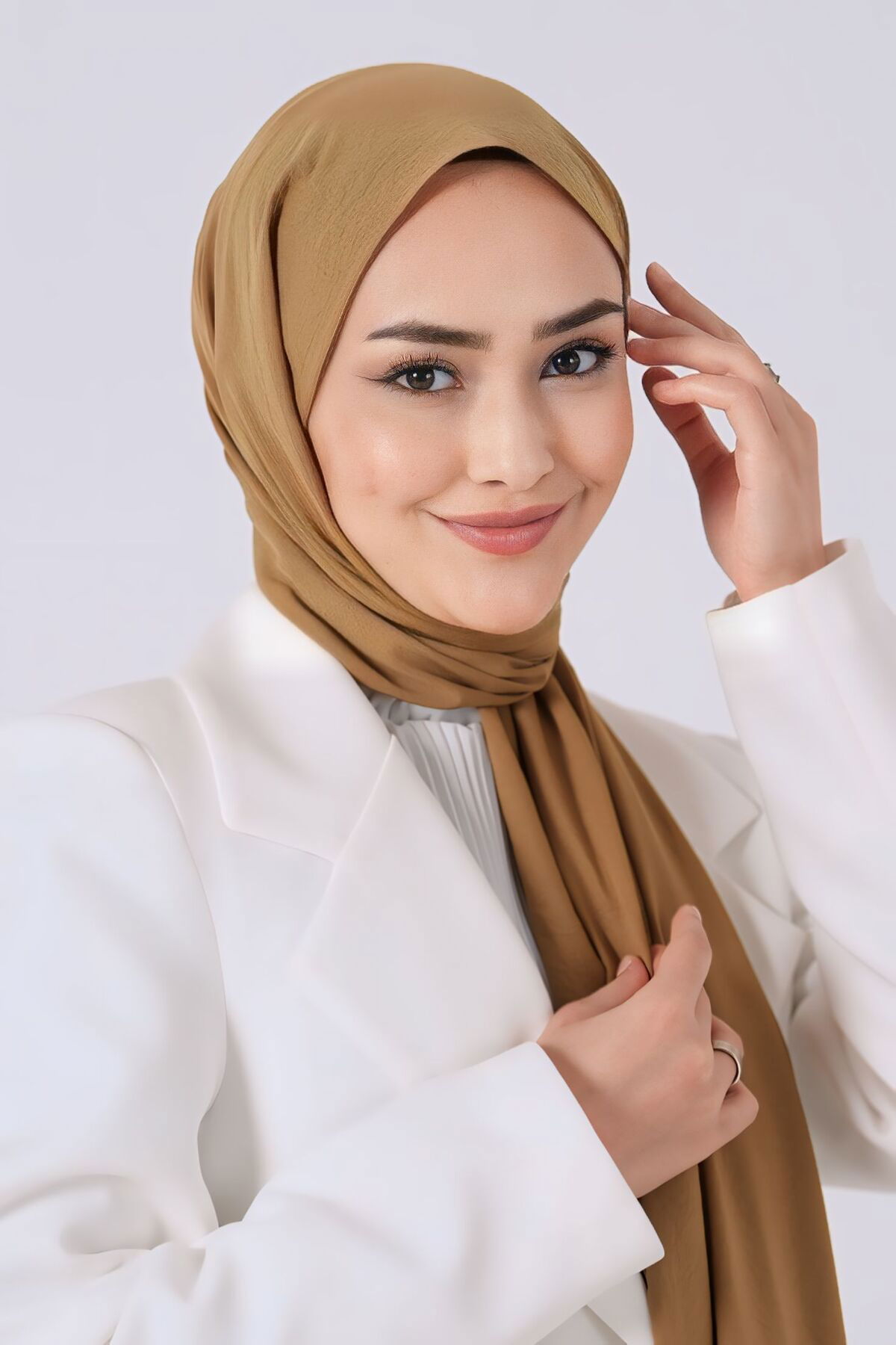 Yağ Yeşili Asya Şal