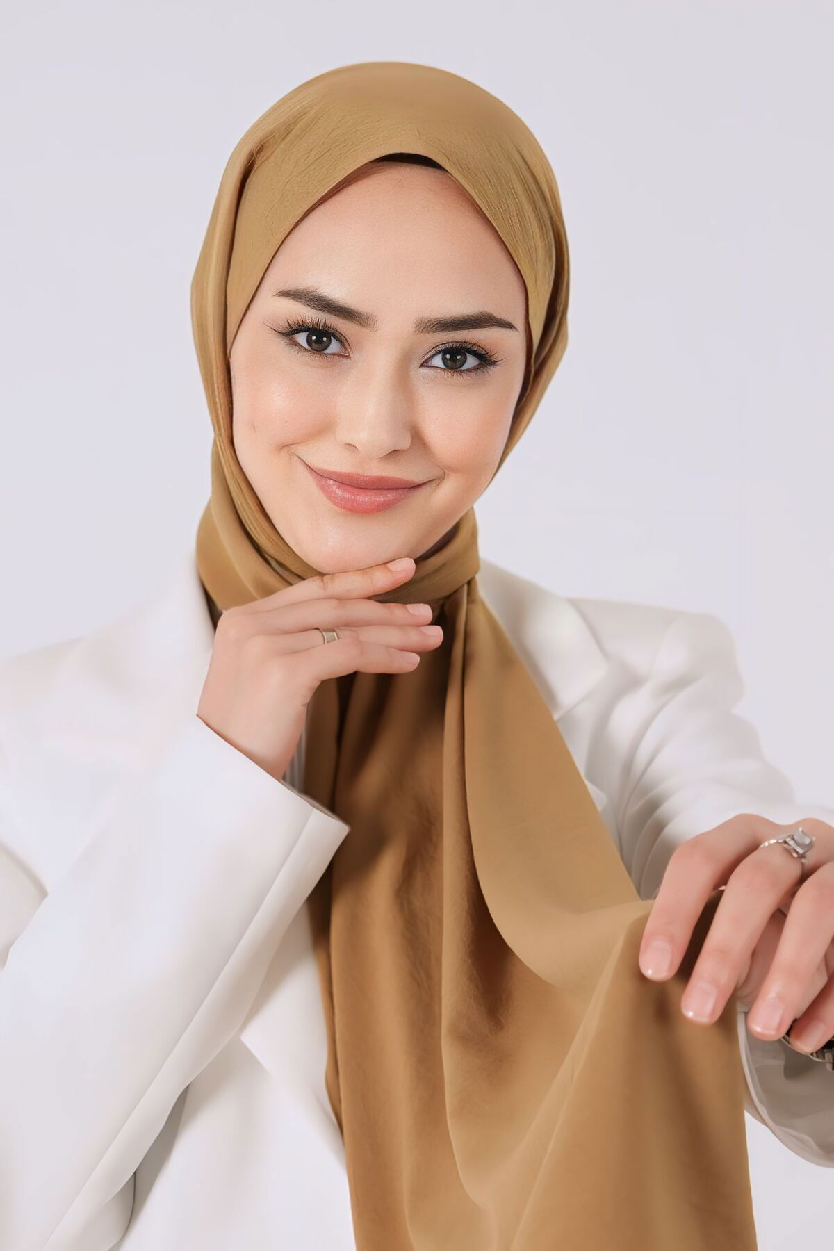 Yağ Yeşili Asya Şal