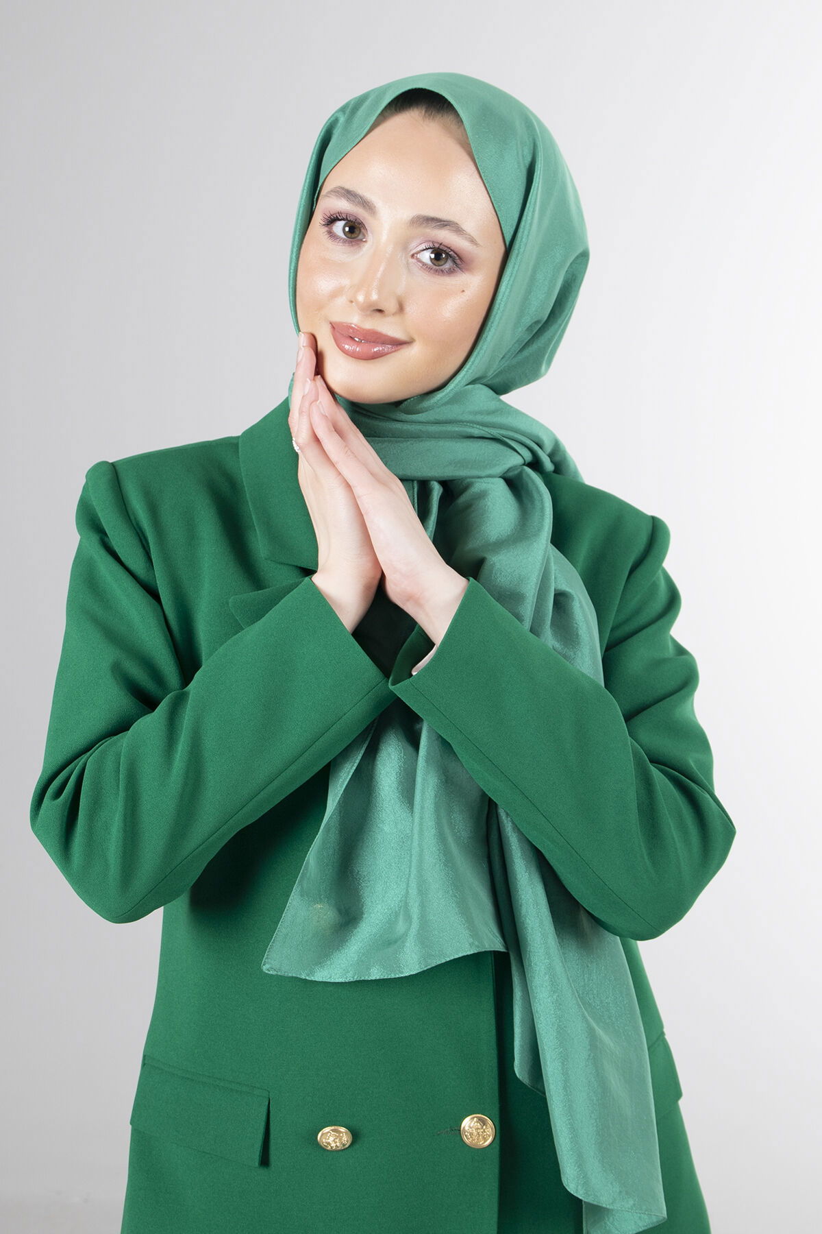 Yeşil Brisa Vual Şal