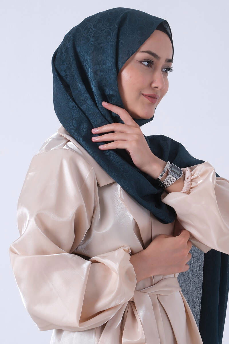 Zümrüt Beyza Jakar Şal 